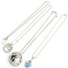 Image 1 : Group of 4 Sajen Sterling Silver Jewelry (Crane Pendant/Brooch, Salamander, Mother of Pearl Flower, 