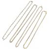 Image 1 : 4 Sterling Silver Chains (1 x 16" , 1 x 17" & 2x 18") Total weight: 48.9 grams