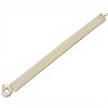 Image 1 : 7" Sterling Silver Bracelet (1/2" wide) - Total weight: 46.6 grams