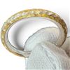 Image 3 : 10K White Gold Hoop Earrings - 25mm hoop - Total weight: 2.1 grams