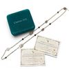 Image 1 : Clarion-Pell Princess Grace of Monaco 34" Replica Channel "Rue de Paris" Necklace" - Original case w