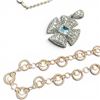 Image 2 : Group of Gold Plated .925 Silver Jewelry - Total weight: 42.6 grams