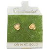 Image 2 : 6 Pairs of Petite 10K & 14K Earrings (Majority are 14K) - Total weight: 2 grams
