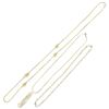 Image 4 : 3 Sterling Silver Necklaces - Longest is 32" (Total weight: 51.5 grams)