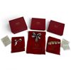 Image 1 : 3 Vintage Kenneth Jay Lane Pieces in Original Boxes - 2  Bow Brooches & 1 Bracelet