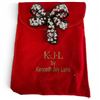 Image 3 : 3 Vintage Kenneth Jay Lane Pieces in Original Boxes - 2  Bow Brooches & 1 Bracelet