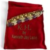 Image 4 : 3 Vintage Kenneth Jay Lane Pieces in Original Boxes - 2  Bow Brooches & 1 Bracelet