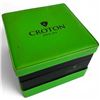 Image 3 : Ladies Stainless Steel & White Enamel Croton Watch in Original Box