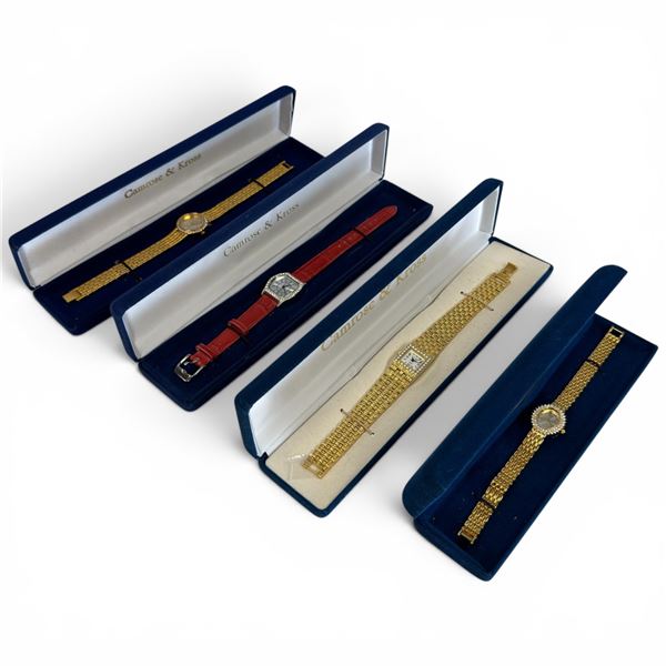 4 Camrose & Kross JBK Watches in Original Boxes with COAs