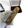 Image 5 : 3 Camrose & Kross JBK Gold & Silver-Tone Hinged Crystal & Faux Pearl Bangle Bracelets - Original Box
