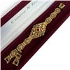 Image 4 : 2 Camrose & Kross JBK Crystal Bracelets (1 Gold tone and 1 silver-tone) - In Original Boxes with COA