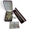 Image 1 : Camrose & Kross JBK Triple Strand Faux Pearl Necklace and Bracelet - In Original Boxes with COAs