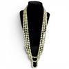 Image 5 : Camrose & Kross JBK Triple Strand Faux Pearl Necklace and Bracelet - In Original Boxes with COAs