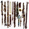 Image 1 : 16 Pieces of Amber Resin Jewelry - None Tested - Lots of Lovely Bracelets and Necklaces