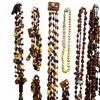 Image 2 : 16 Pieces of Amber Resin Jewelry - None Tested - Lots of Lovely Bracelets and Necklaces