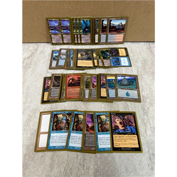 Lot of 49 Vintage  Magic The Gathering Antoine Ruel  2001 Championship Deck
