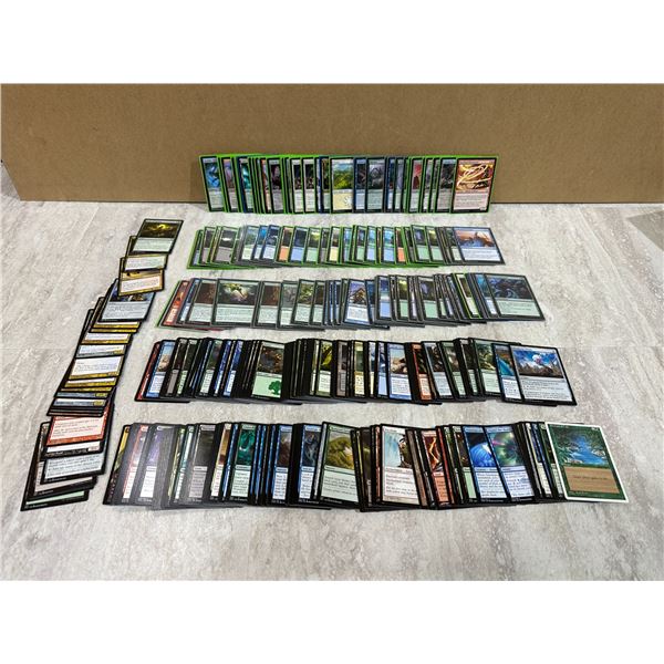 Lot of 355 Vintage Magic The Gathering Cards 135 Sleeved and 220 Common