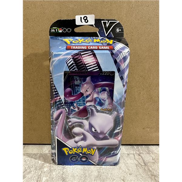 Pokemon Go Mewtwo V Battle Deck Unopened