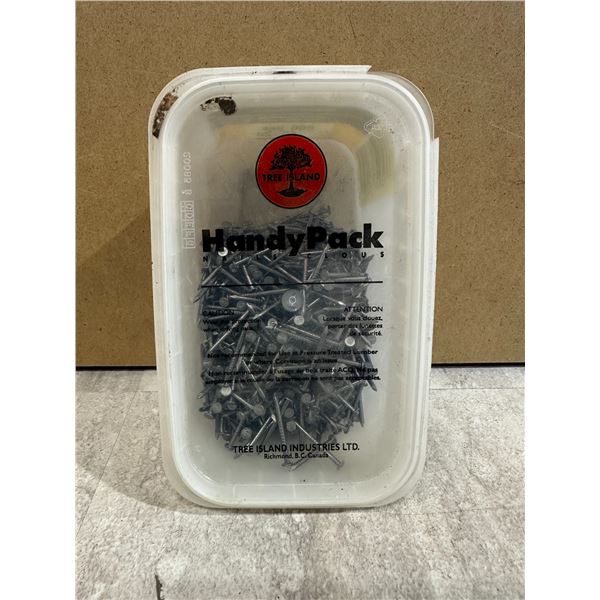 Handy Pack Bright Common Finishing Nails 1in 2d