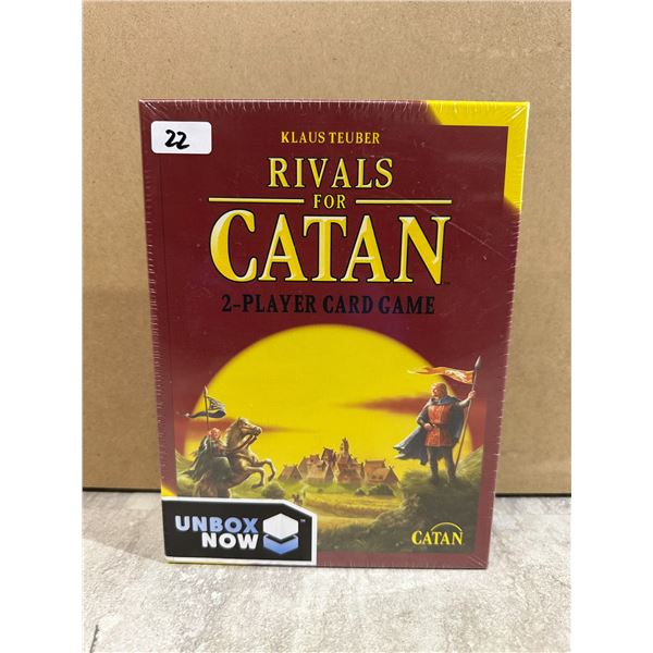 Klaus Teuber Rivals for Catan 2 Player Card Game