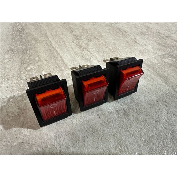 30A 250V Heavy Duty Toggle Switch T125 -3 Pack
