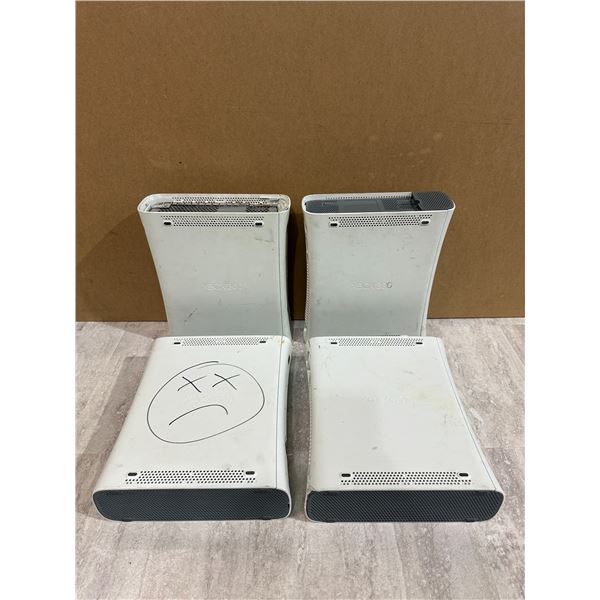 Lot of 4 X Box 360 Untested