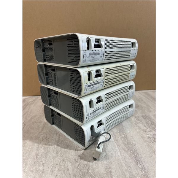 Lot of 4 X Box 360 Untested