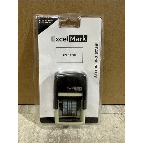 Self Inking Stamp Excel Mark 7820 Dates