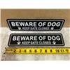 Image 3 : Beware of Dog Metal Sign