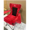 Image 3 : Red Outbound Folding Camping Chair