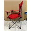 Image 4 : Red Outbound Folding Camping Chair