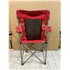 Image 5 : Red Outbound Folding Camping Chair