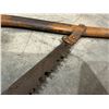 Image 4 : Vintage Steel Bow Cutting Saw 4 FT Blade