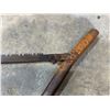 Image 7 : Vintage Steel Bow Cutting Saw 4 FT Blade
