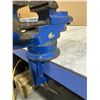 Image 3 : Vintage Blue Cast Iron Tabletop/Clamp Bench Vise