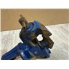 Image 5 : Vintage Blue Cast Iron Tabletop/Clamp Bench Vise