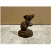 Image 1 : Decorative Cast Iron Mouse Door Stopper