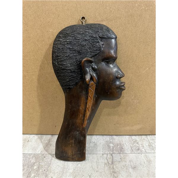 Vintage Hand Carved Wooden Maasai Figure