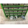Image 3 : Metal Storage Container with 25 Compartments Filled With Nuts and Bolts And Fastners