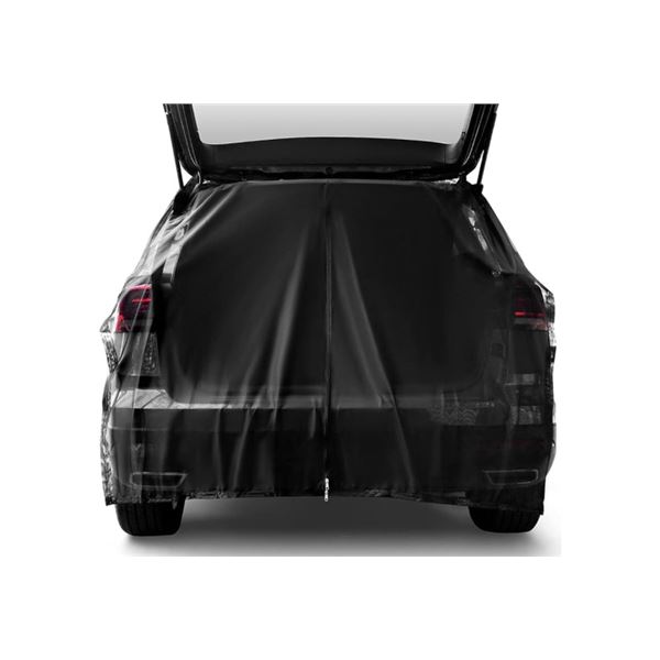 Suv Tailgate Mosquito Net With Magnetic Mount And Nylon Mesh Privacy Curtain