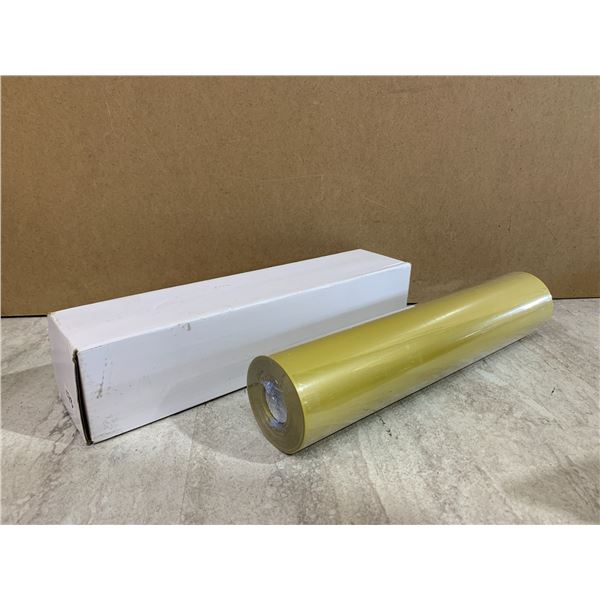 Dull Gold Heat Transfer Vinyl for Cricut  12in X  35Ft HTV