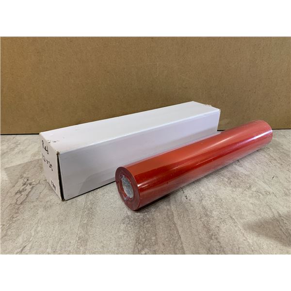 Red Heat Transfer Vinyl for Cricut 12in X 25Ft HTV