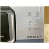 Image 3 : Safe Box Piggy Bank Password Unlock Deposit Function Spare Key Black Colour