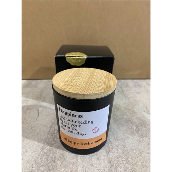 Retirement Large Soy Candle Gift