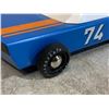 Image 2 : Candylab Blu74 Racer Wooden Race Car