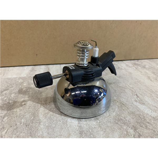Tabletop Butane Burner Used As A lighter Or For Small Heating Tasks Like Siphon Coffee