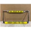 Image 1 : Gas Grass or Ass Nobody Rides for Free License Plate Holder