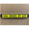 Image 2 : Gas Grass or Ass Nobody Rides for Free License Plate Holder