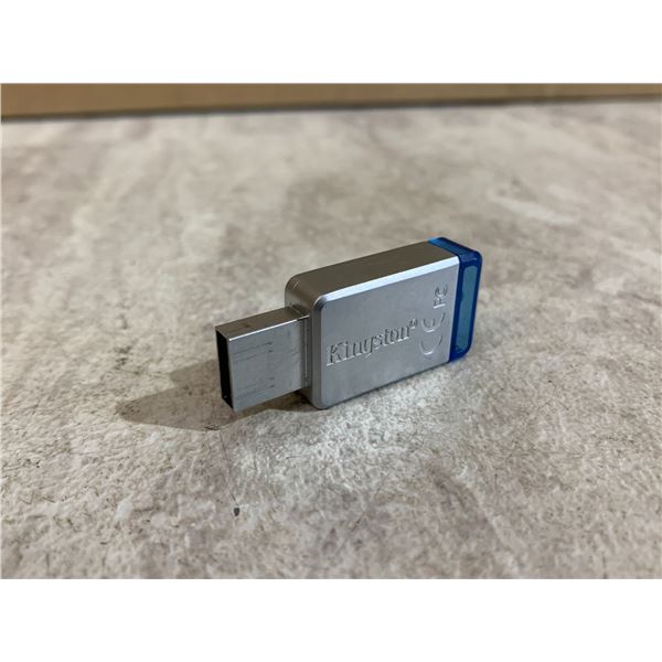 64 GB Kingston DT50 Flash Driver - Formatted