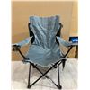 Image 12 : Tera Gear Camping Chair Grey Colour